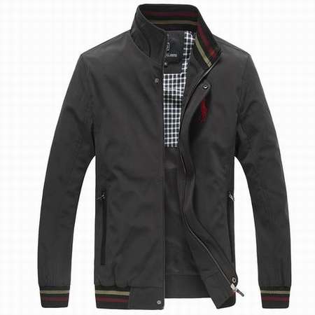 blouson daim ralph lauren